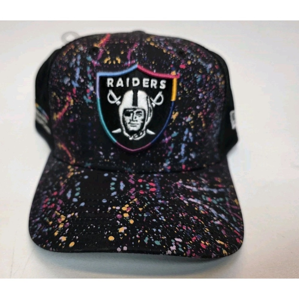 Las Vegas Raiders New Era 2025 Crucial Catch 9SEVENTY Stretch Snapback Hat